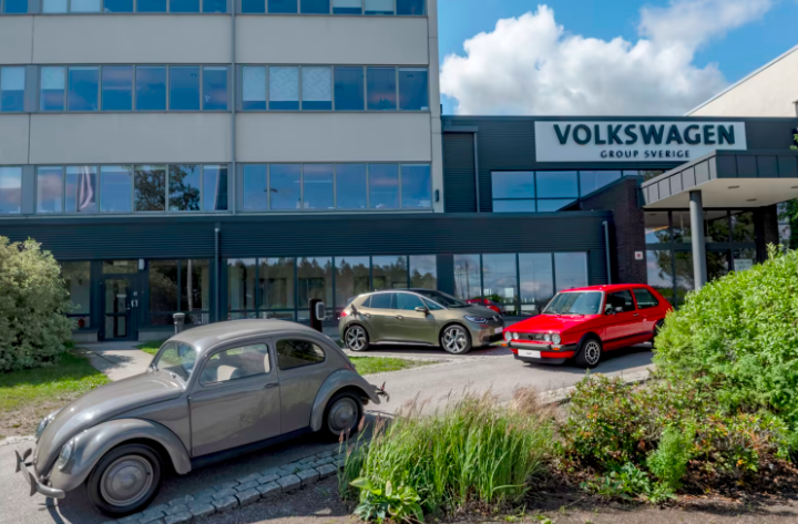 Volkswagen 75 år i Sverige