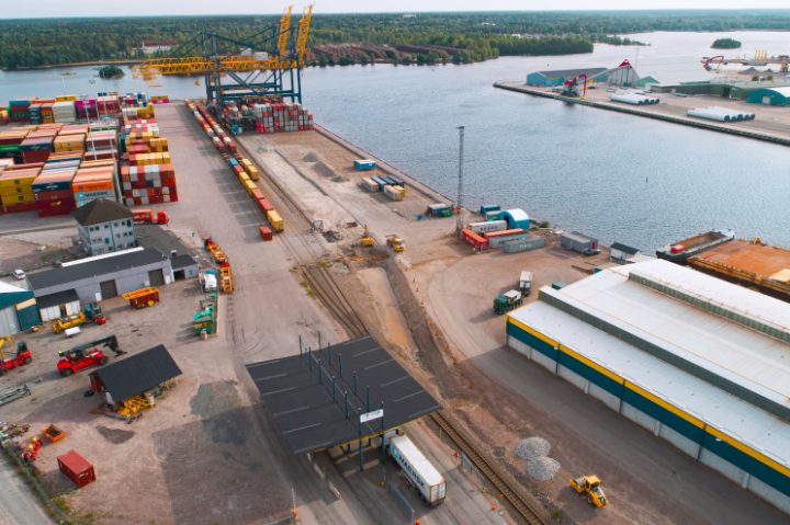 Fördubblad tågkapacitet i Gävle hamn