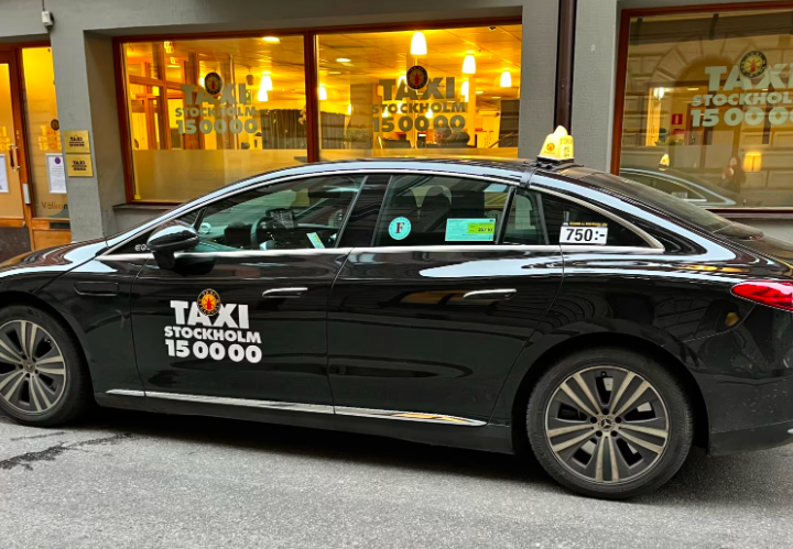 Taxi Stockholm ska endast köpa in emissionsfria fordon