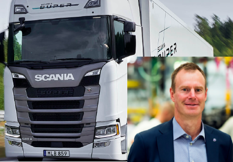 Johan Uhlin tar över som vd för Scania Sverige