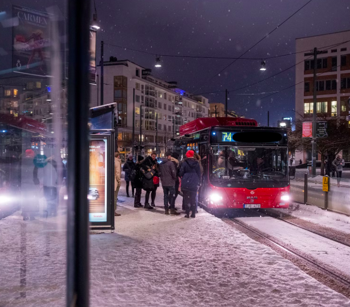 Busstrafiken påverkas under Nobeldagen